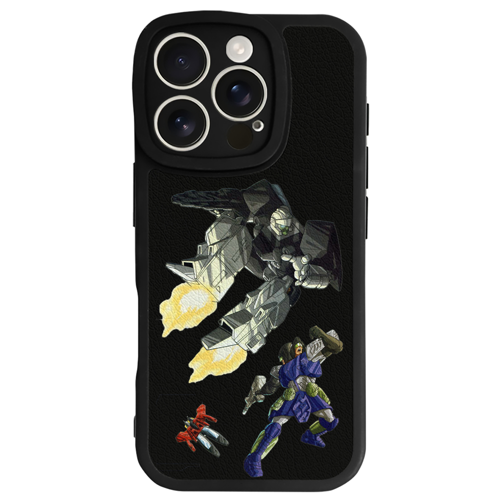 （画像用）  【iPhone 16シリーズ対応】シリコンスマホケース（レザー調） 材質：シリコン